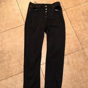 Levi's Dark Gray Denim Jeans